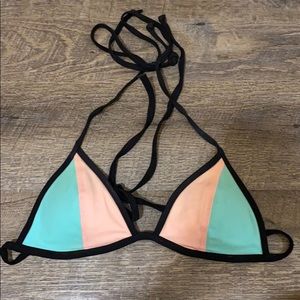 Hollister Triangle Bathing Suit Top